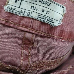 Free People Rust Colored Jeggings Size 27 Women's